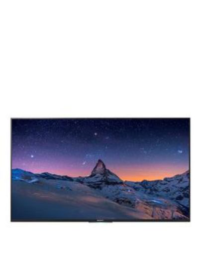 Sony Kd43X8305Cbu 43 Inch Freeview Hd, Smart 4K, Ultra Hd, Led Android Tv - Black